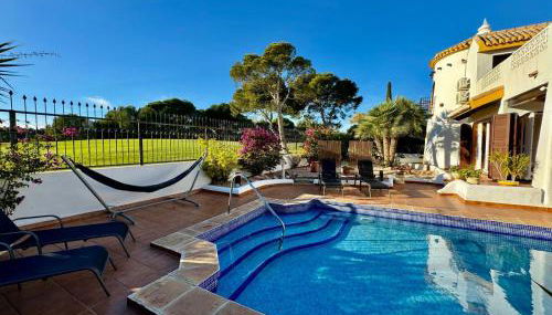 Ibiza style villa first line to golf! - Foto 3, Garden, sunbed, Garden view