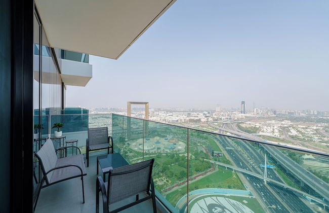 Marco Polo - Cozy 2BR With Splendid Dubai Frame&Skyline View - Photo 37