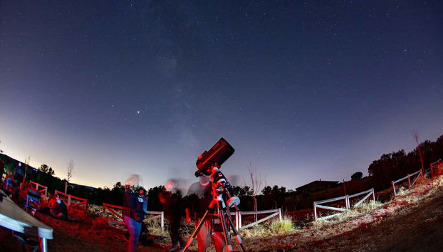 Utilizzeremo un telescopio professionale
