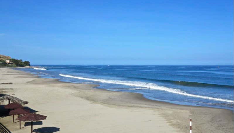 Uma das praias de Máncora