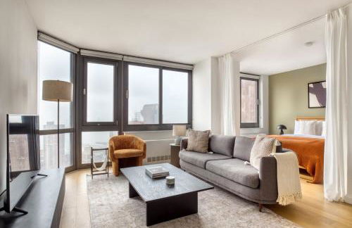 Tribeca Studio w City views Gym Pool NYC-110 - Foto 1