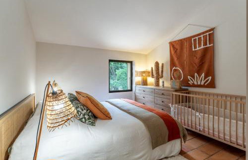 Villa provençale 200m2 entièrement climatisé piscine vue Ventoux - Foto 11