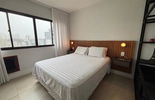 ENB1129 Flat Super Moderno com AC no Centro de SBC - Foto 1