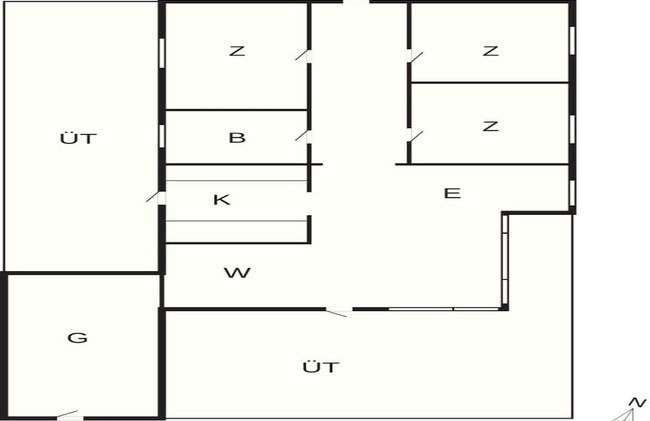5 Person Holiday Home in Roslev - Foto 8