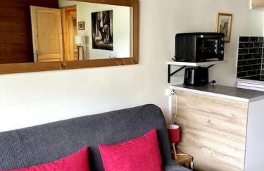 Studio 4 p avec terrasse proche remontée mécanique - Foto 6
