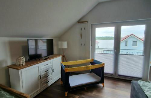 Ferienhaus SeeZeit direkt am Geiseltalsee mit Sauna und Fahrradgarage - Foto 17