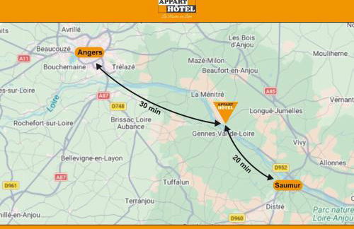 APPART'HÔTEL Les Prés Blondeau, 1 à 10 personnes, 3 chambres, Terrasse, Parking privé, Wifi, Arrivée autonome 24-7 - Photo 6