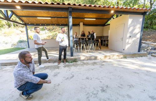 "Les Hauts du Marquet" - Meublé de tourisme 5 Etoiles - Gîte de groupe 15 Personnes en Cévennes - Piscine à débordement - Balnéo - Sauna - Nature - Foto 53