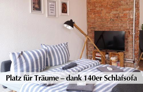 Helle Altbau FeWo mit Kingsize Bett, Smart-TV, Nobilia Küche - Nur ein kurzer Spaziergang in die Altstadt und zum Domplatz - Kostenlose Parkplätze in den umliegenden Straßen - Ausgewählte Tipps für Erfurt inklusive - Foto 19