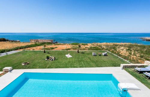 Beachfront Nymphes Aigli with Private Pool, Children Area & BBQ - Photo 12