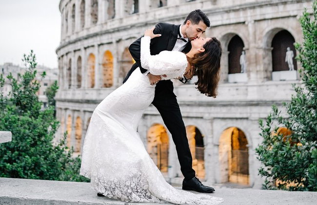Wedding Honeymoon Photoshoot in Rome - Photo 33