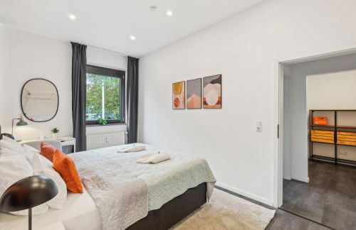 maremar - Design im Zentrum - 2 Schlafzimmer - Luxus Boxspringbetten - Küche - Arbeitsplätze & Highspeed WLAN - Balkon - Foto 18