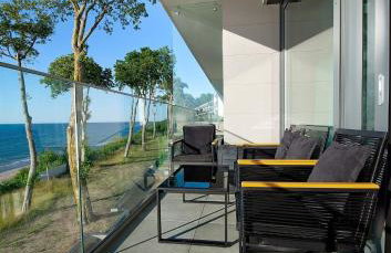 Apartament Golden View Rewal Klifowa 5 Przy plaży, Widok na morze, Basen, Sauna, Siłownia - Foto 24