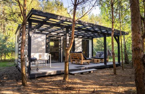 Sosnowy Raj domki nad rzeką Wkrą - Foto 22