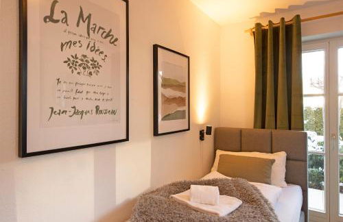 'Chalet-Style' ruhige & zentrale 3-Raum-Suite direkt am Kurpark - Photo 11