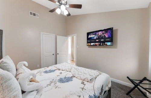 4 Queen Beds High Speed Wifi Private Parking - Foto 36