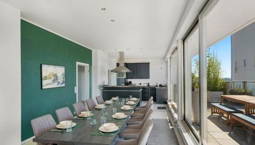 Penthouse 232QM, 12 Personen, Whirlpool, Terrasse, Parkplatz 25min bis Düsseldorf Messe - Foto 2