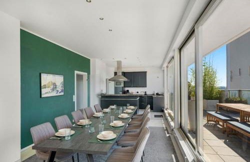 Penthouse 232QM, 12 Personen, Whirlpool, Terrasse, Parkplatz 25min bis Düsseldorf Messe - Foto 2