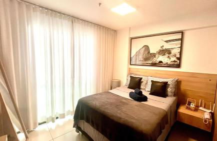 Apart Praia de Icaraí Vista Lateral para o Cristo - Foto 31