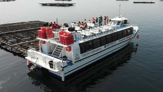 El barco que nos llevará por la ría