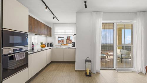 Villa mit Meerblick & Pool bei Poreč - Foto 4, stove, dishwasher