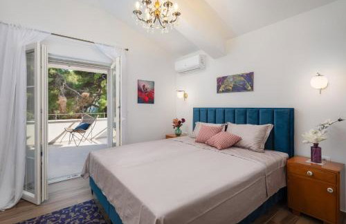 Beachfront villa Pensa private pool, 3-bedroom - Foto 24