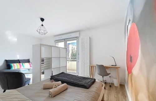 Le Jules Verne - Classé 2 étoiles - Tout confort - Balcon sur cour - Foto 11