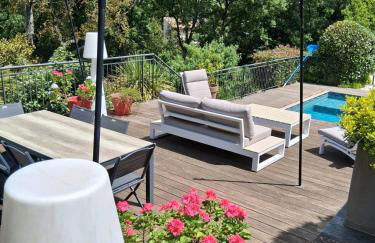 Rez de Jardin d'une Bastide VILLA LA GARDI avec Piscine privée - Foto 9