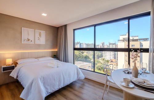 Loft Novo todo Mobiliado com WIFI Piscina e próximo a Oktober - Foto 31