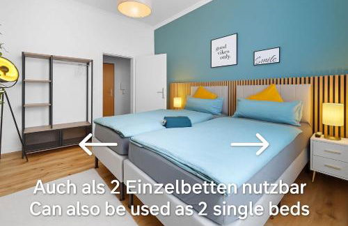 Moderne Suite bis zu 6 Personen - Central- free Parking - 3 Bedrooms - Netflix - Smart Home - Foto 6