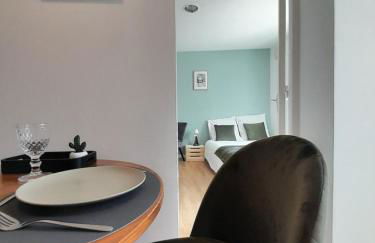 Manifique T1 centre ville Saint-Leu 2 pers WIFI - Foto 3