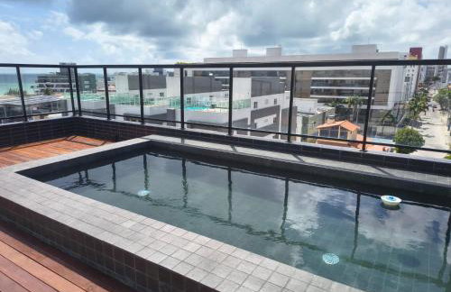 Flat espaçoso e estiloso na Praia do Bessa a uma quadra do mar! - Foto 7