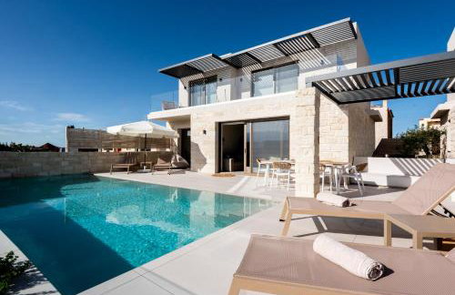 Elpida Luxury Villa, private pool, fantastic view! - Foto 1