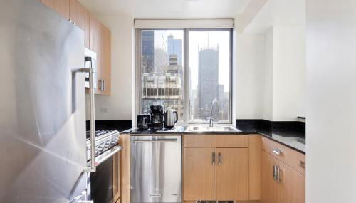 Blueground Hells Kitchen fitness center nr Hudson River Park NYC-2086 - Foto 4, Other