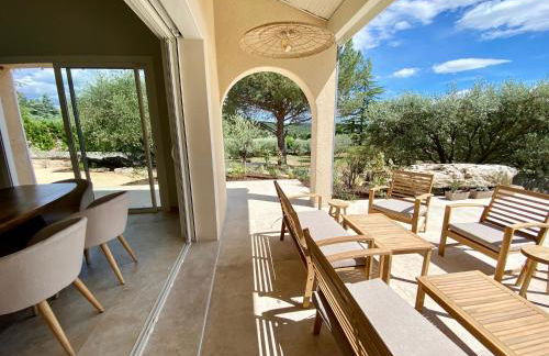 Maison pour 12p, piscine à débordement chauffée d'avril à octobre inclus - Foto 38