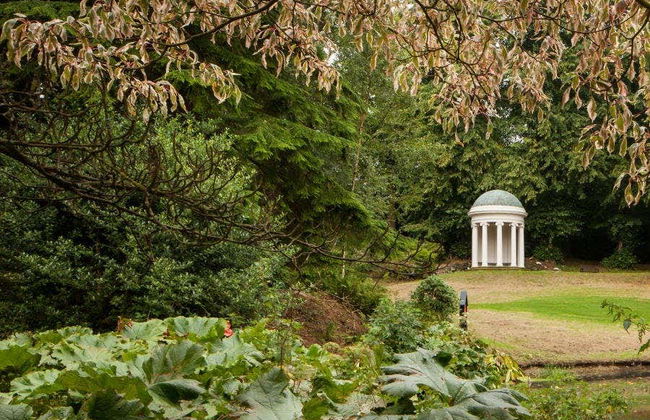 Ingresso dos jardins do castelo de Hillsborough - Foto 1