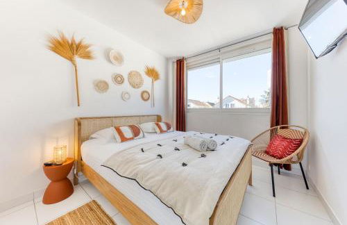 escale-marne fr - Savanna Loft - M8 Tour Eiffel - AC - Climatisation - Parking Gratuit - Free Luggage Storage - Consigne à Bagages Gratuite - 102 - Foto 36