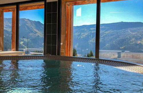 Vue panoramique sur les montagnes plein Sud - T2 Skis aux pieds, Piscine & Spa - Foto 19