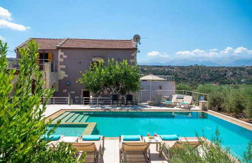 Cretan Lux Villa Heated Pool - Foto 77