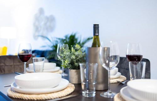 Design-Ferienwohnung in Bad Neuenahr: Platz für 4, Küche, WiFi, Netflix - Foto 22