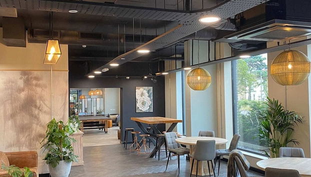 Sitzecke in der Lobby