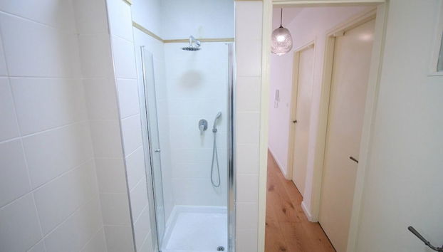 Duche na casa de banho