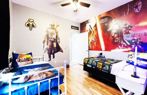 Spacious Disney Themed 5Bed Villa! Private Heated Enclosed Pool/Spa/BBQ! - Photo 16