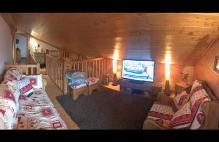 Duplex style Chalet pieds des pistes Domaine Les Saisies - 8 à 10pers - Foto 5