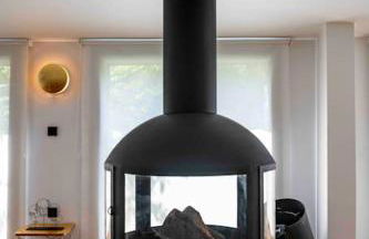 Villa privada y piscina salina y chimenea colgante - Foto 39