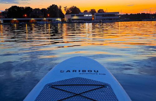 Marina Glamour - 3pok, widok na jezioro, klimatyzacja, parking podziemny, winda, Netflix - Foto 21