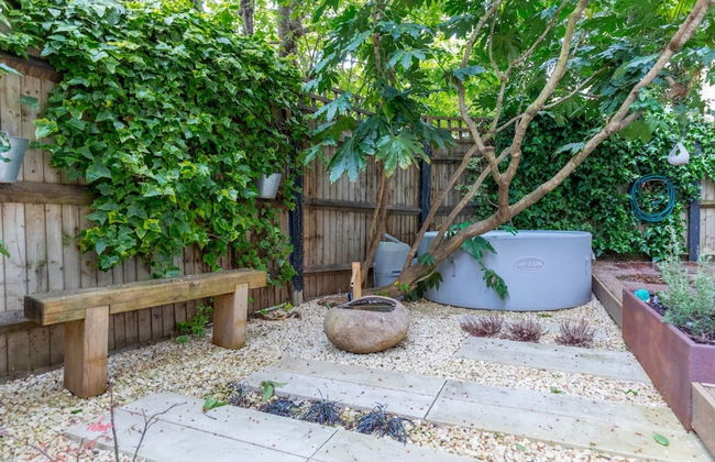 Chic 1BD Maisonette W/hot Tub, King's Cross! - Foto 41