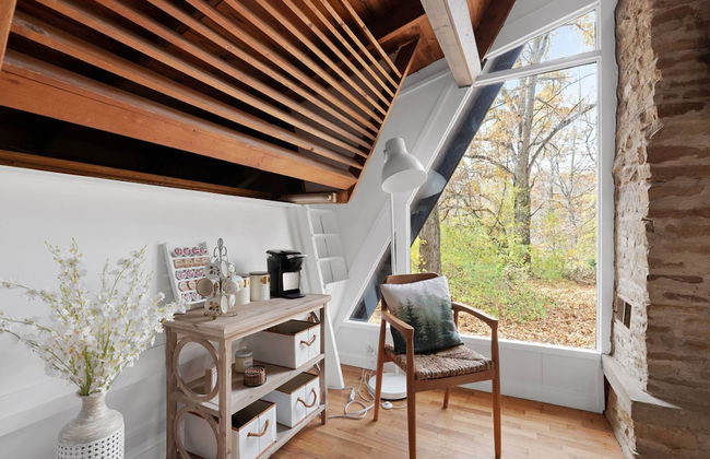 Lake View Hot Tub Modern A-frame - Foto 71