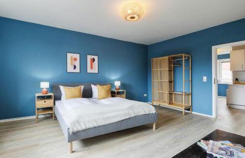 homie stay Badgasse - Fewos am Main mit Dachterrasse & Fahrradgarage - Foto 1