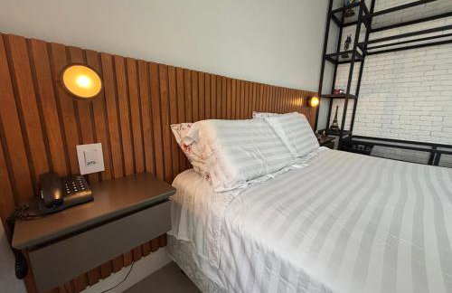 ENB1129 Flat Super Moderno com AC no Centro de SBC - Foto 13